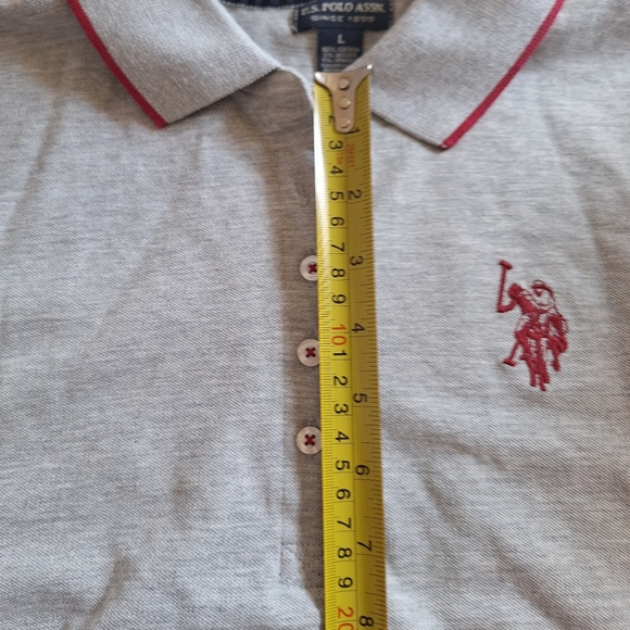 US Polo Association Womens Sport Golf Dress Gray With Logo Size Large EUC - Picture 14 of 14